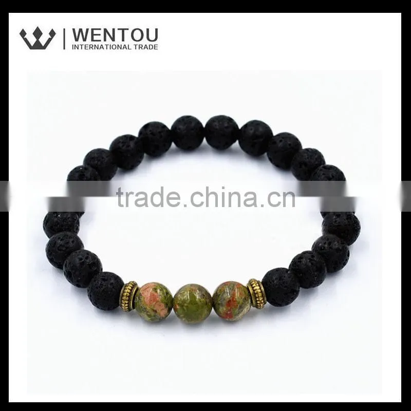 New designs Hot sale Lava Beads Bracelet
