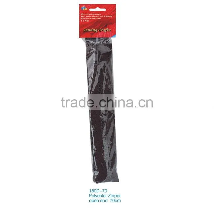D&D Polyester Zipper Open End 70cm (No180d-70)