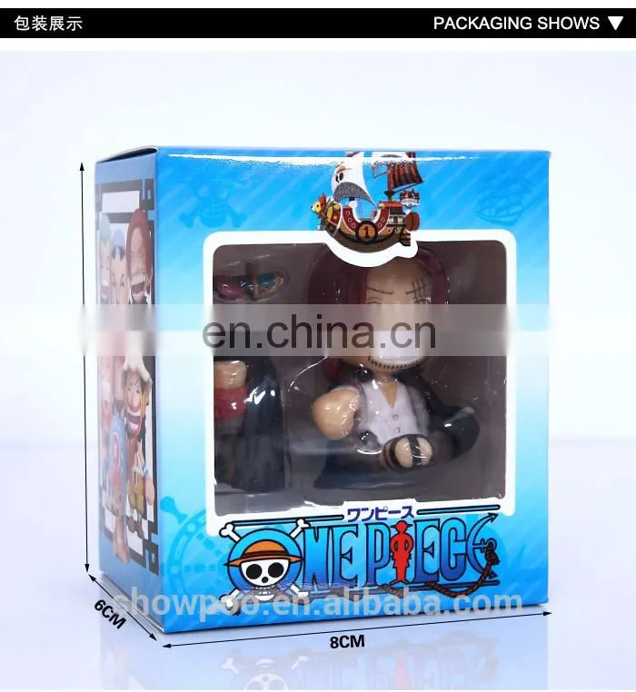 Made in china one piece toys figure