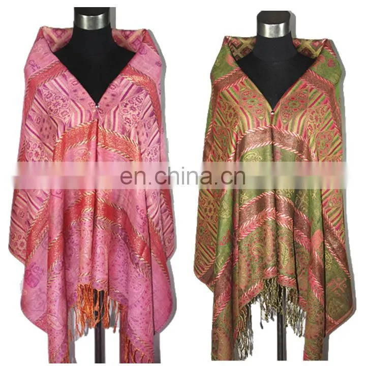 embroidered shawls india cheap