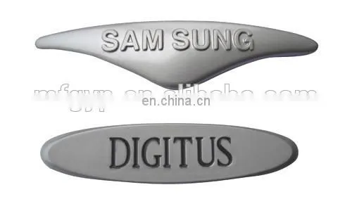 new products 2016 personalized metal luggage logo tag
