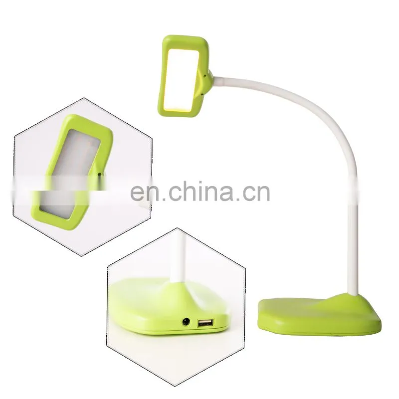 Desk Lamp Led Light Edge Usb Switch Power Item Style Charging Modern Touch Control table lamp for bedroom & living room