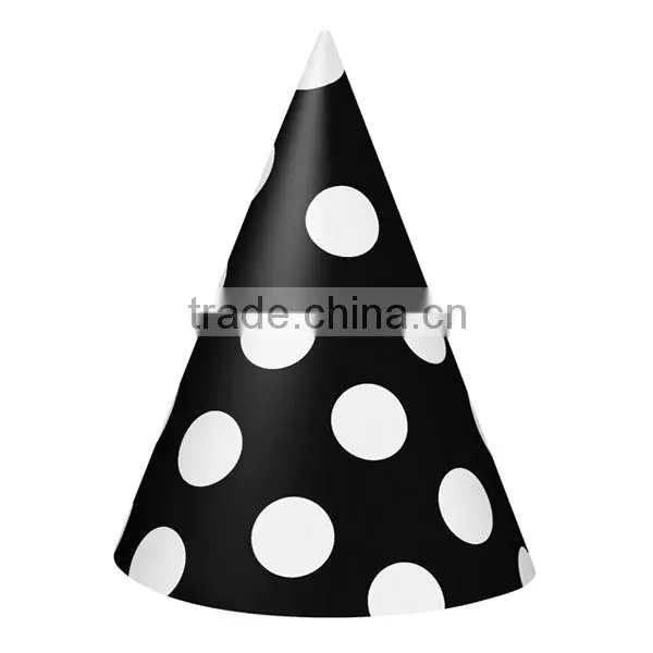 Polka Dot Party Hats (Pink) SB006