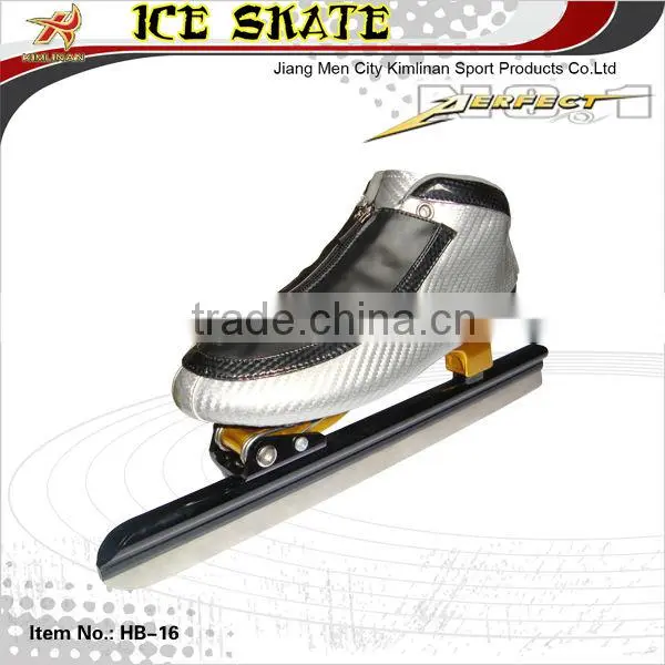 Professional full carbon long track ice speed skate,clap skate