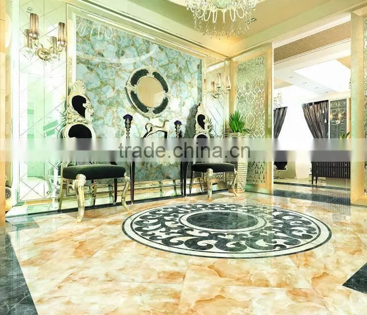 600x600mm Black Ceramic flooring microlite floor tiles