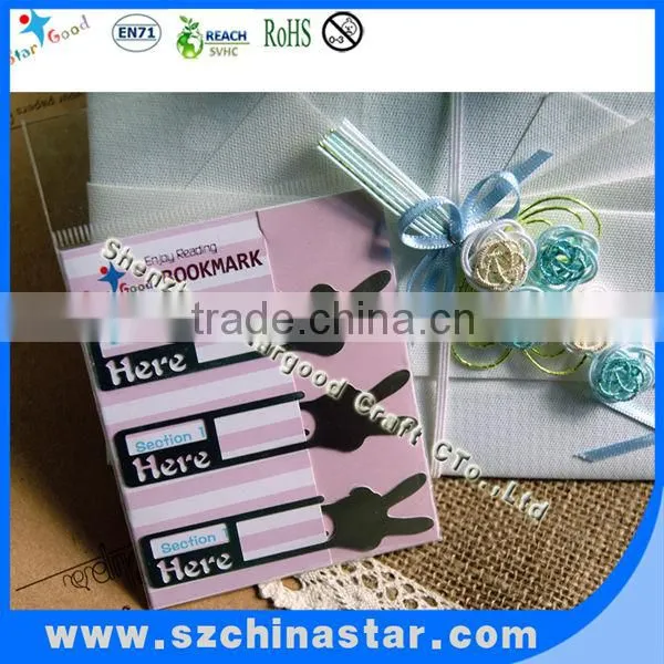 Safe material PET coated iron wire paper clip put in PP box packing