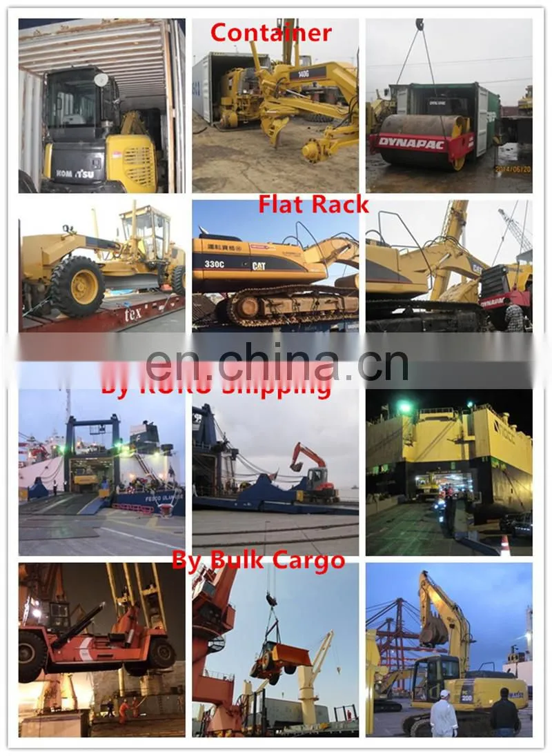 Cheap KOMATSU PC60 Mini Crawler Excavator 6 ton mini crawler digger Japan made Komatsu machine