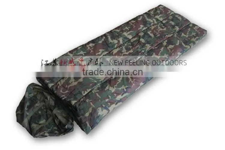 Camouflage Backpacking Cotton Sleeping Bag on Sale