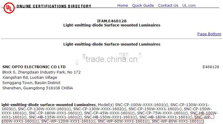 SNC manufacturer factory price new design IP65 LUMILEDS UL cUL certified LED Wall Pack light 80W 5 years warranty