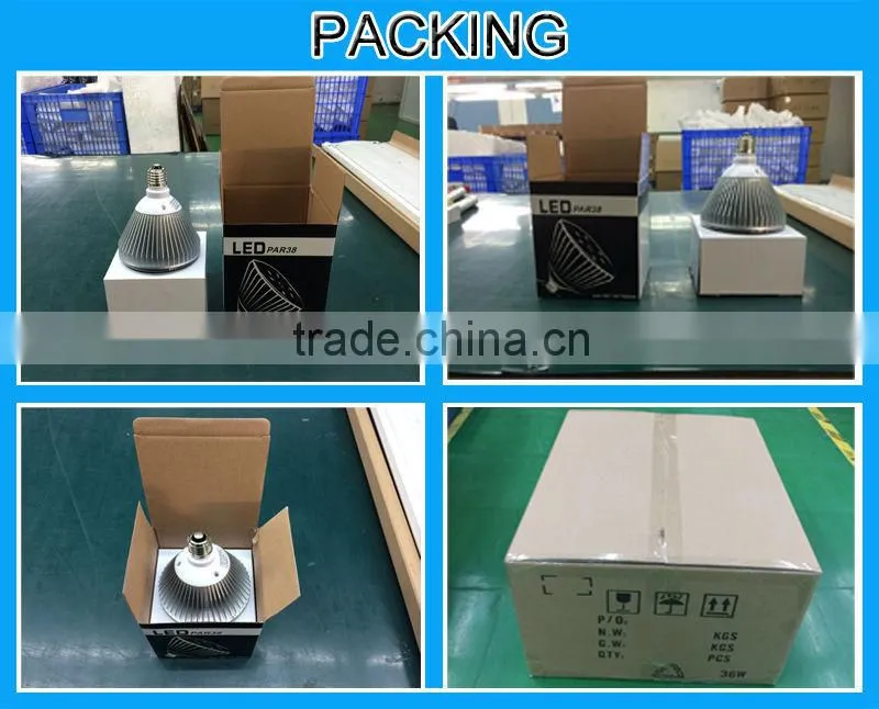20w E27 Aluminum+plastic Par38 Cob Led Spot Lighting