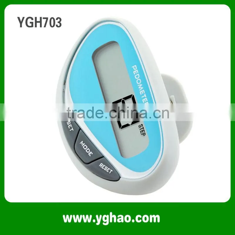 YGH667 Hot selling Gift Colorful Digital Pedometer