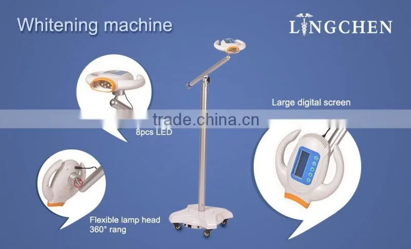 Guangzhou manufacturer portable led tooth whitening machine with teeth whitening light