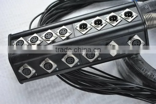 Professional 30 Meters Stage Box Speakeron Cable With 20 Channels BS10-1604X-30M