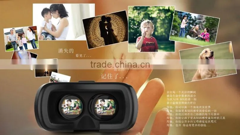 Cheap price 3d Glasses,Arts 3D VR Helmet VR Glasses Type and VR Box factory supply