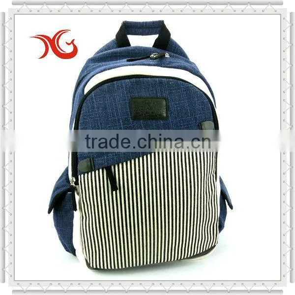 2014 higher quality canvas backpack bag