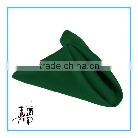 Restaurantr decorating solid color embroidered table napkins