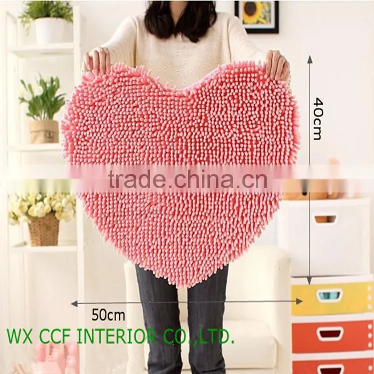beauty chenille washable bathroom carpet tile prices