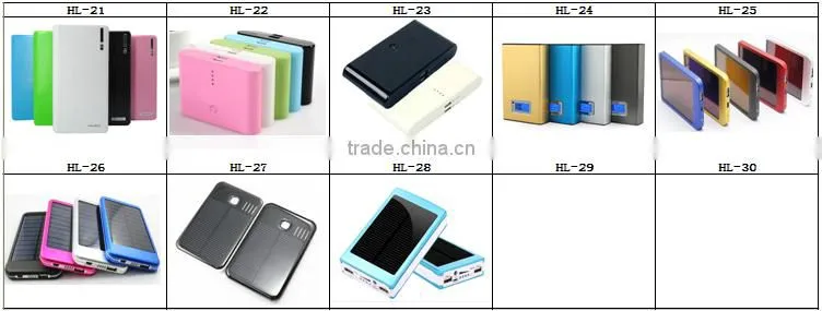 Novelty products and cheap Solar panel power bank solar power bank 10000mah