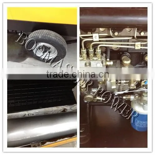 10kw mobile light tower diesel generator