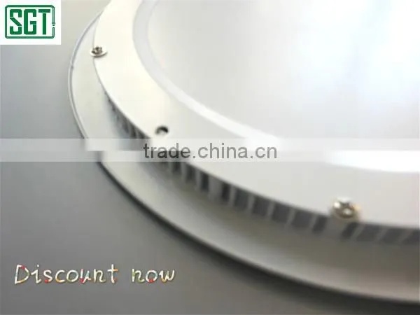 high quality panel led with glass and aluminum SMD2835
