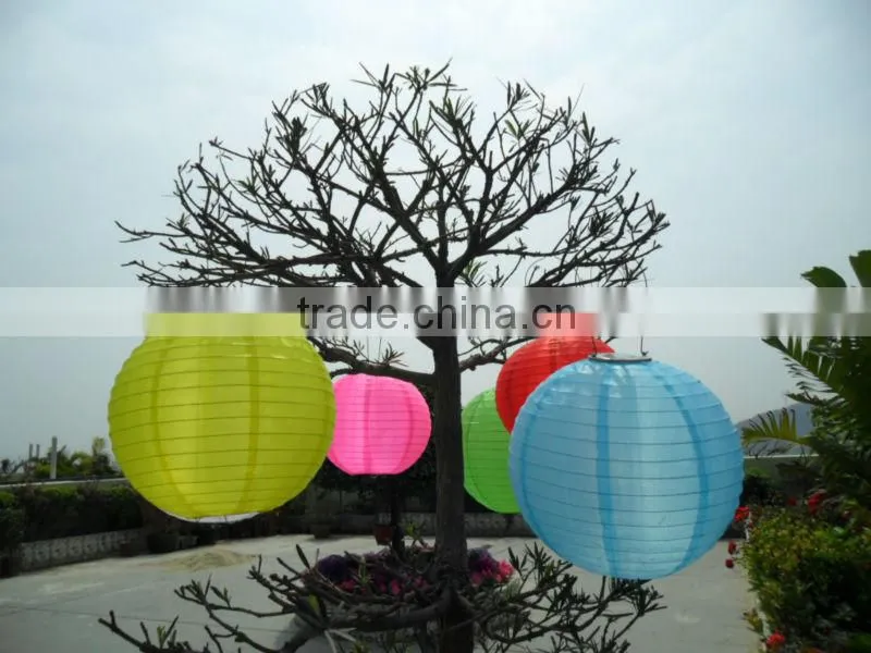 yellow solar lantern