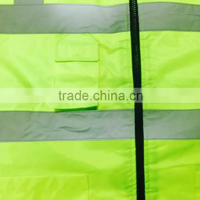 Work wear EN471 hi vis reversible body warmer