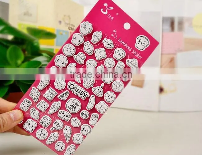 3 d cartoon fancy nail sticker