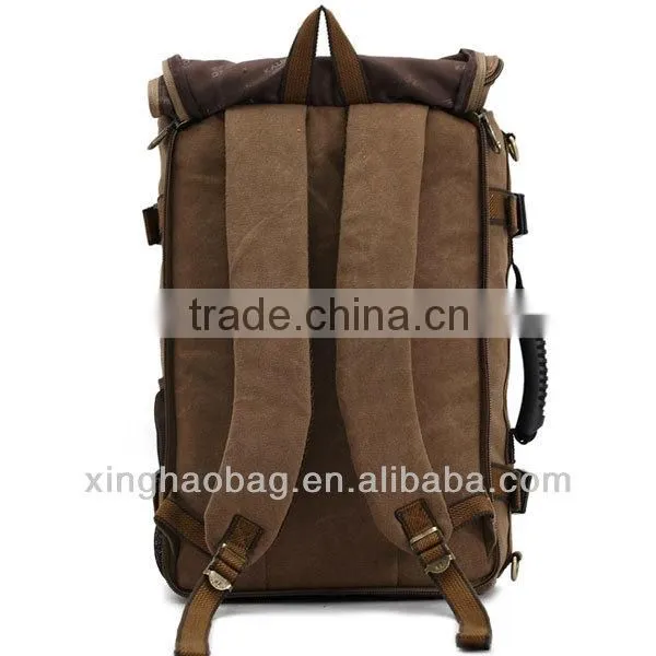 Vintage rucksack backpack bags with factory price