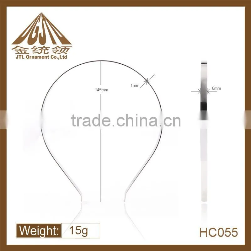 High quality Iron material nickel plated hair clasp