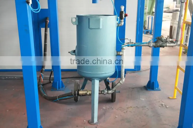 CE certificated sand peening booth /sandblasting chamber