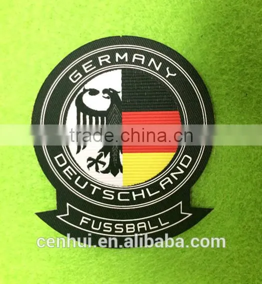 Custom recyclable, new fashion ,low price ,high-density woven patches
