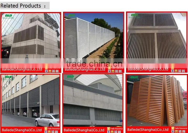 custom easy install aluminum louver roof