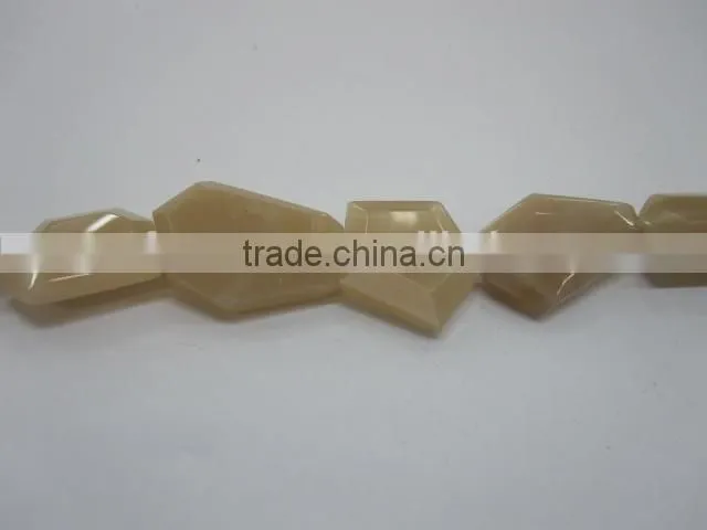 Wholesale Tumbled flat loosen faceted gemstone moonstone