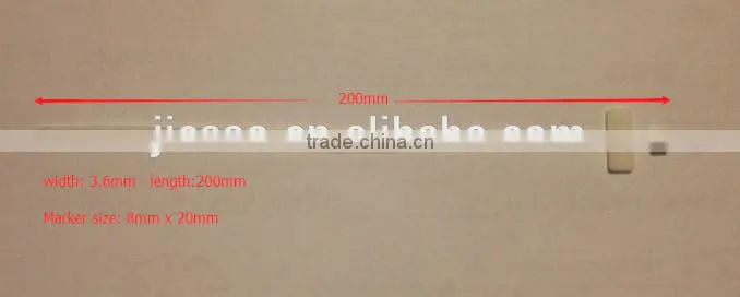 Self locking marker nylon cable ties with lable