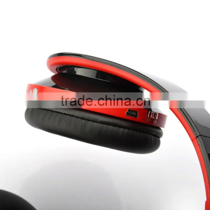 Hot sale foldable over ear wireless bluetooth headset