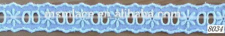 Contemporary top sell wedding embroidery lace trimming