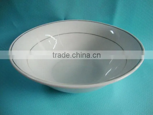 2015 new products porcelain material colorful soup bowls