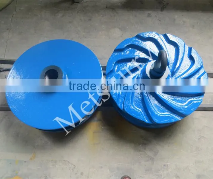 High pressure centrifugal Slurry pump impellers