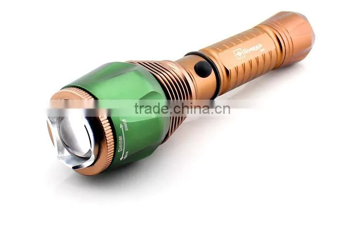 Goread C24 zoom rechargeable R2 LED torch
