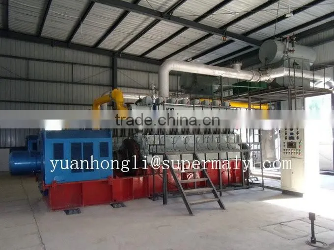 1MW natural gas generator from supermaly power with low speed