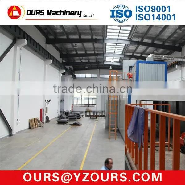 Electrostatic Powder Coating Oven with Italian Riello Burner