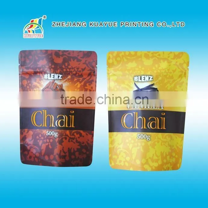 Customized Hot Sale Factory Price Zipper Standing Pouch - ISO/EU/FDA Approved!