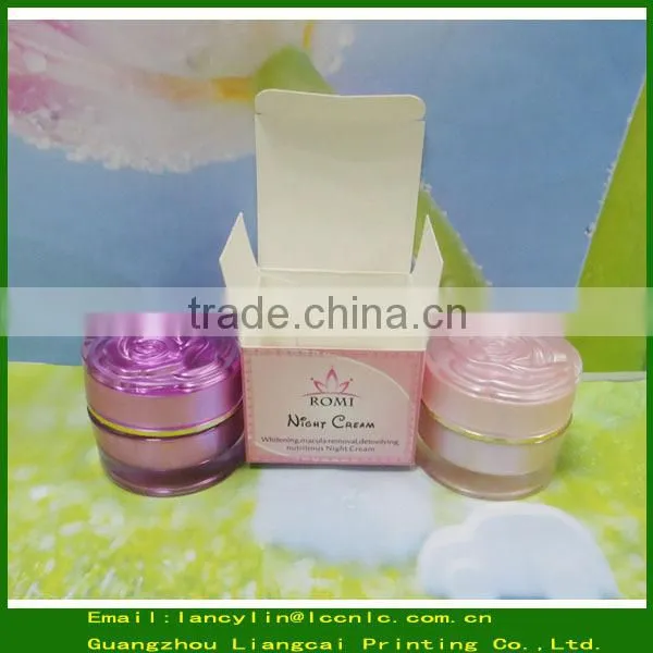 2015 High quality luxury custom gift packaging paper box, cosmetic box packaging