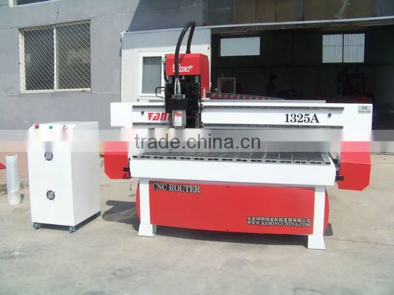 cnc advertising router /2.2kw spindle /stepper motor/Ncstudio controller /vacuum table