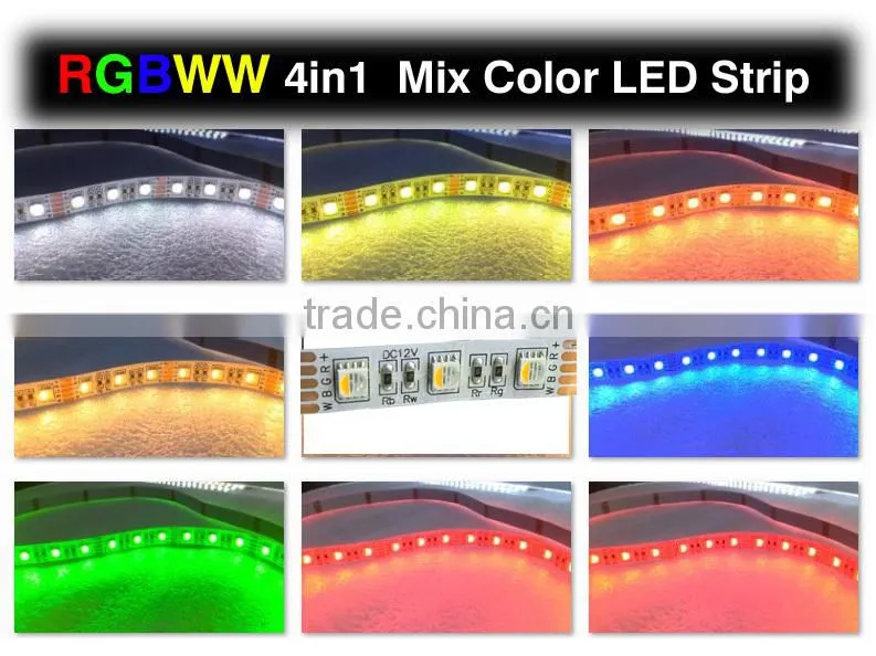 5050 RGBW 12V LED Light Strip with 3M tape