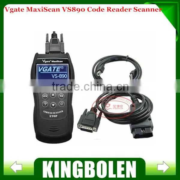 2014 New Arrival Universal Diagnostic Scanner Multi-language Auto Scantool Vgate MaxiScan VS890