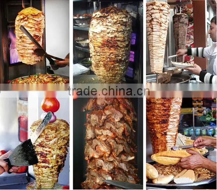 China hot!Smokeless environmental friendly meat barbecue grill machine with gas heating