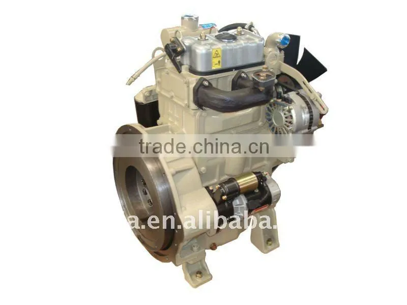2 cylinder diesel engine generator engine water cooled diesel engine