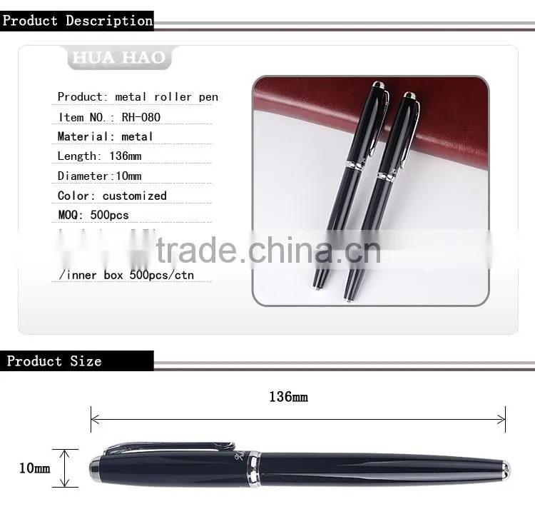 Luxury gift heavy metal pen customized logo business pen for CEO