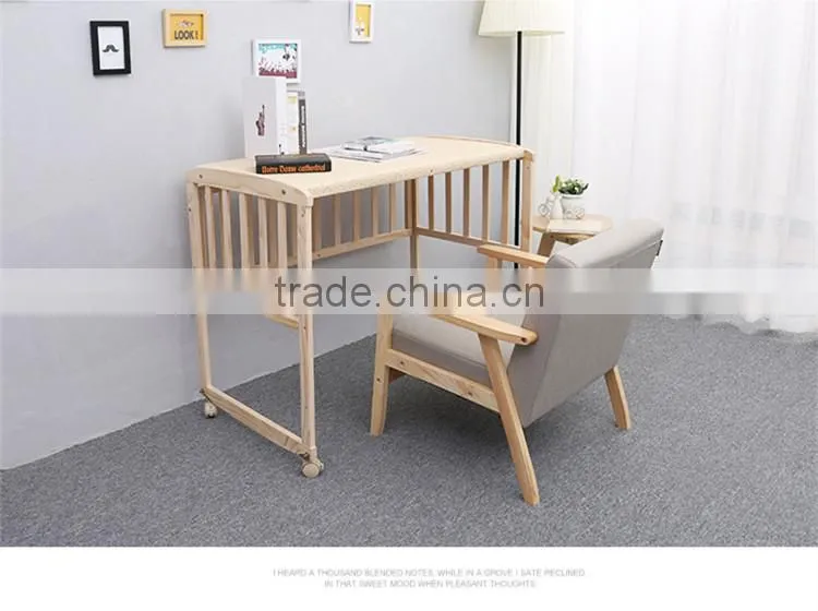 Wooden Baby Convertible Crib With Wheels Cute Baby Cribs